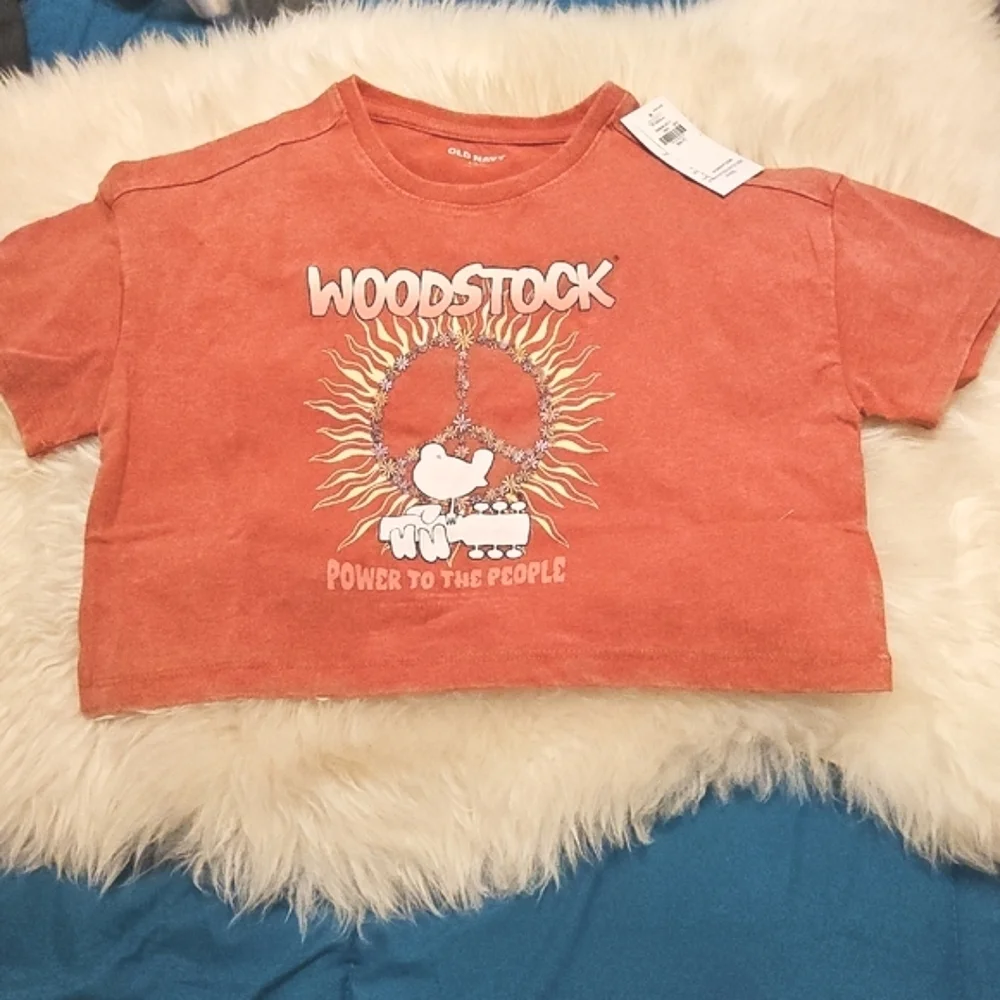 Old Navy Kids Woodstock Graphic Tee - Orange